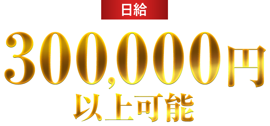 日給30,0000円以上可能